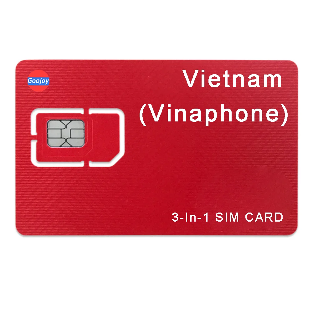 

Vietnam Vinaphone Prepaid Sim Card,Unlimited Data, talk and text,4G LTE network phone card,Vietnam Travel sim Card,4G Data card