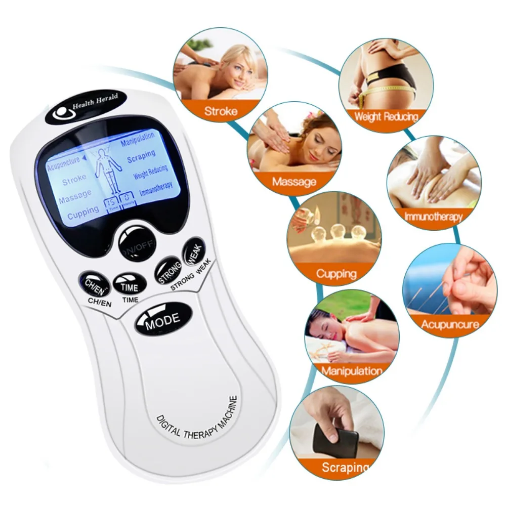 

Health Care Muscle Therapy Electric Body Relax Muscle Massager Pulse Digital Display Full Body Massager