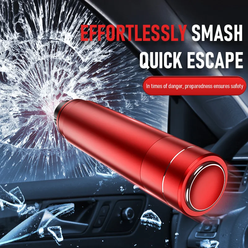 Автомобильный Аварийный Молоток 2-в-1 С Оконным Выключателем Резак Для Ремней