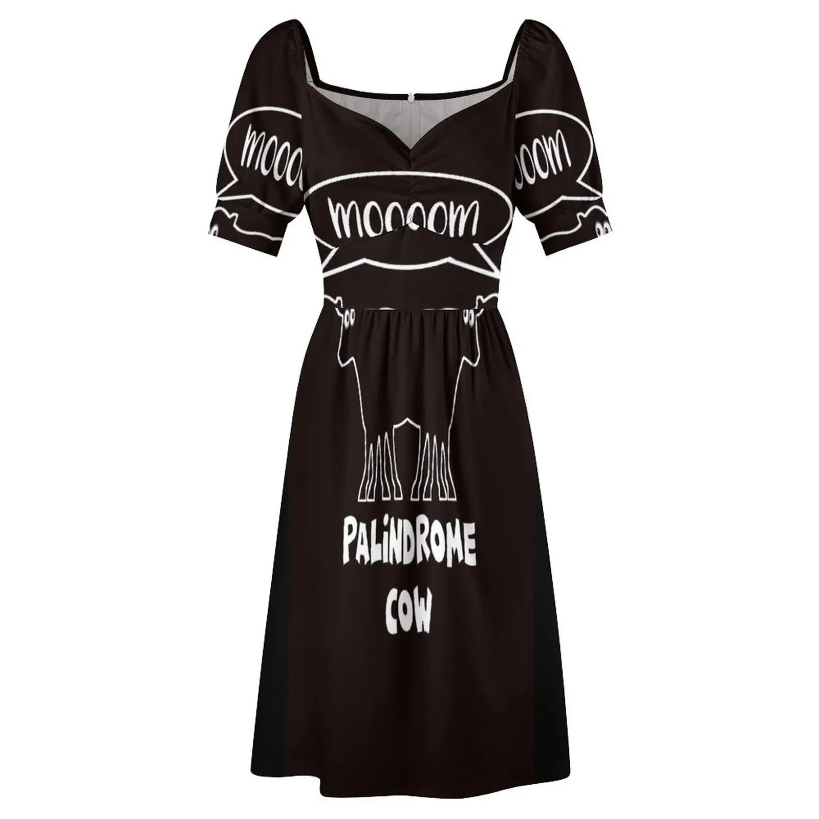 Palindrome Cow Dress платье женское элегантное роскошное