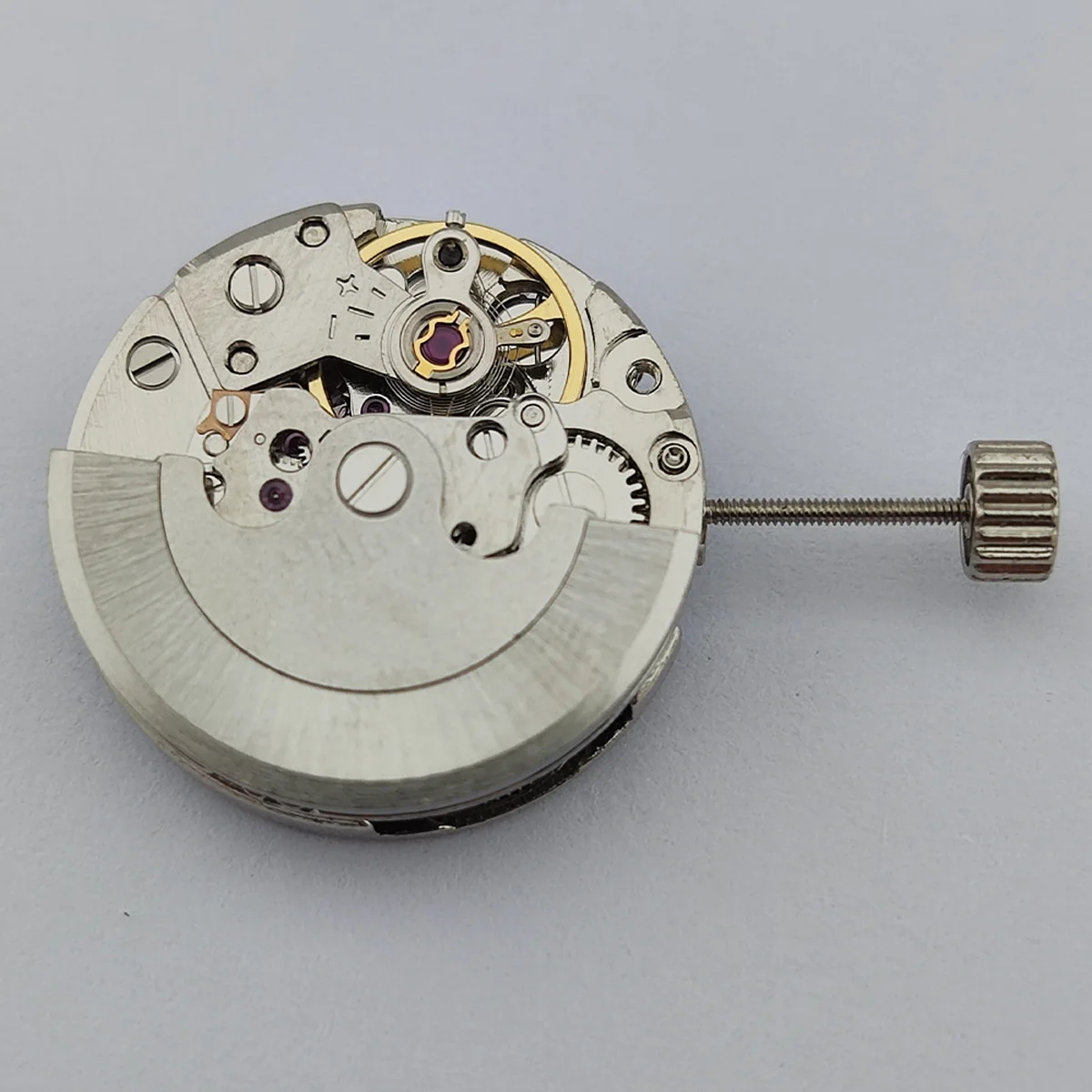 Часы наручные ST6 автоматические с календарем белый автоматический механический