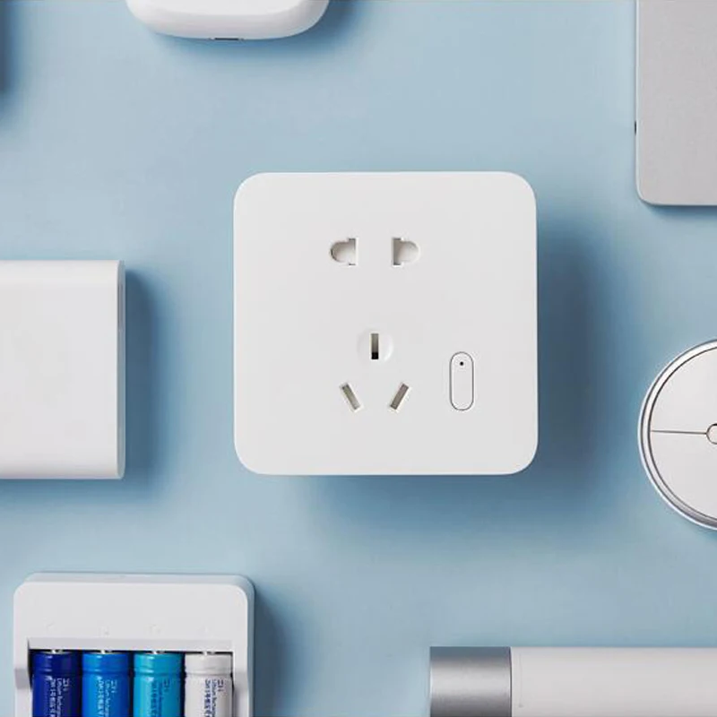 Умная домашняя розетка Xiaomi Mijia Usb-розетка с выключателем пять отверстий голосовое