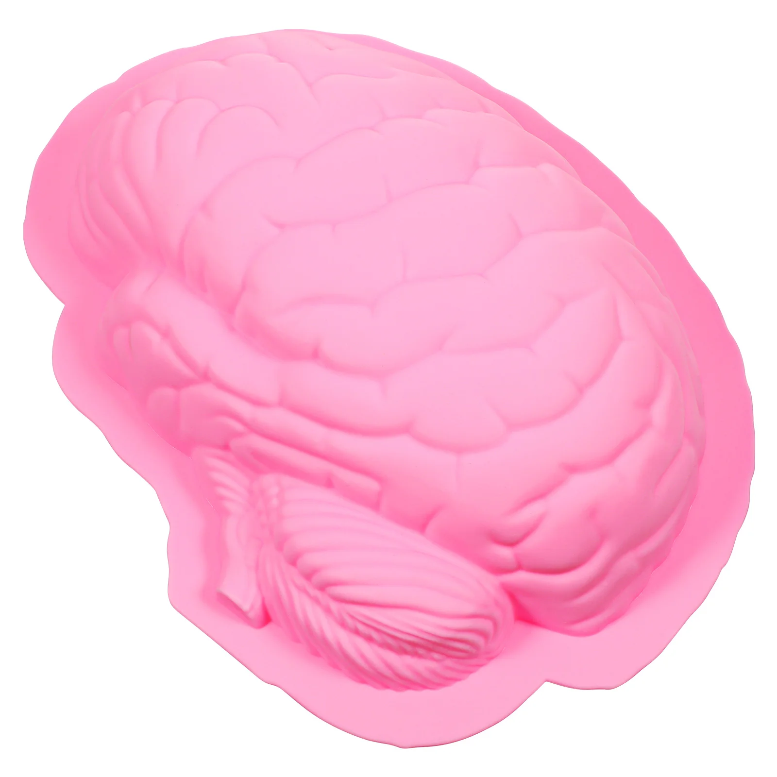 

Brain Cake Mold Creative Halloween Silicone Pan Shaped Cookie Molds Dessert Soap
