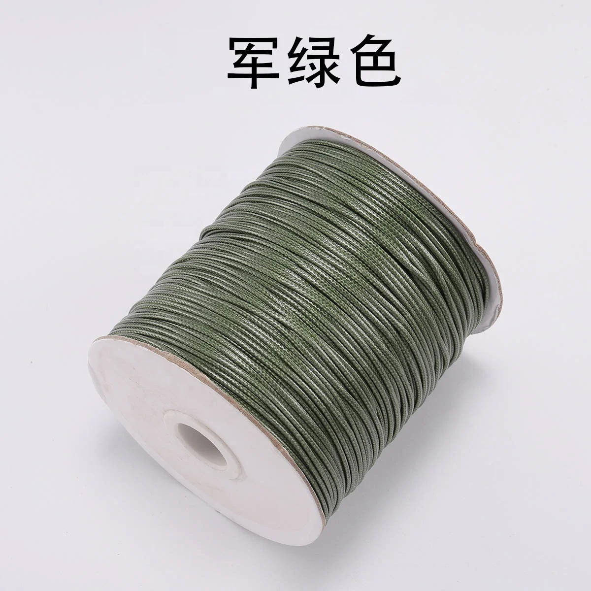 0.5/0.8/1.0/1.5/2.0mm Waxed Cotton Cord Leather Line Thread String Strap Necklace Rope for Jewelry Making DIY Bracelet Supplies - купить по