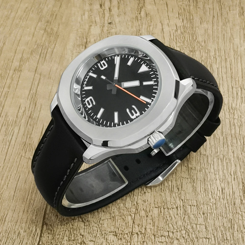

41MM Fashion Men's Watch Transparent Super Luminous Wristwatch 3ATM Waterproof Automatic Watches for Men Mechanical NH35 MOV