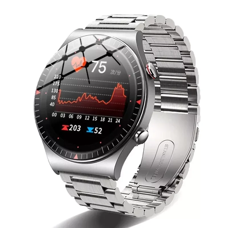 

Новинка 2021, новинка, мужские Смарт-часы с Bluetooth и вызовом, часы с картой памяти 4G, музыкальный плеер для Android, IOS, спортивный фитнес-трекер Smartw