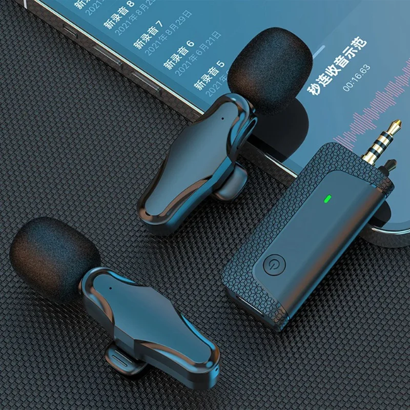 Беспроводной микрофон K35pro, петличный микрофон для камеры, сотового телефона, записи видео, динамика, гарнитуры, простая в использовании (art.: 3920ca954cdad) - 3920ca954cdad