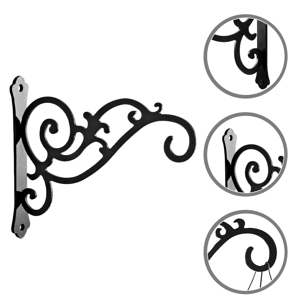 

Hook Planter Hanger Hangers Heavy Duty Storage Bird Feeder Iron Wall Mounted Flower Basket Home Pots