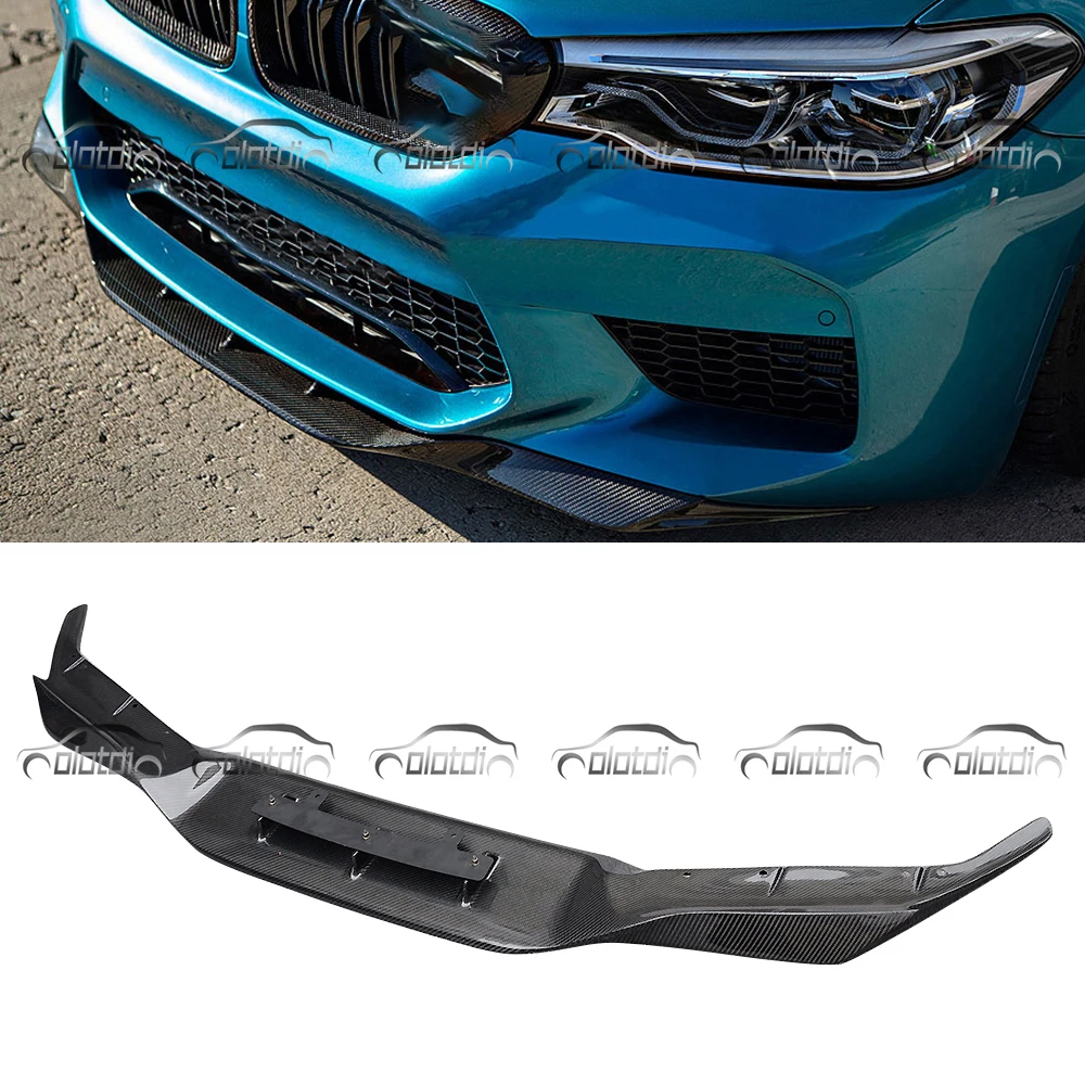 

RKP Style Carbon Sword Front Lip Bumper For F90 M5 Competition Chin Spoiler Winglet Splitter Chin Lip