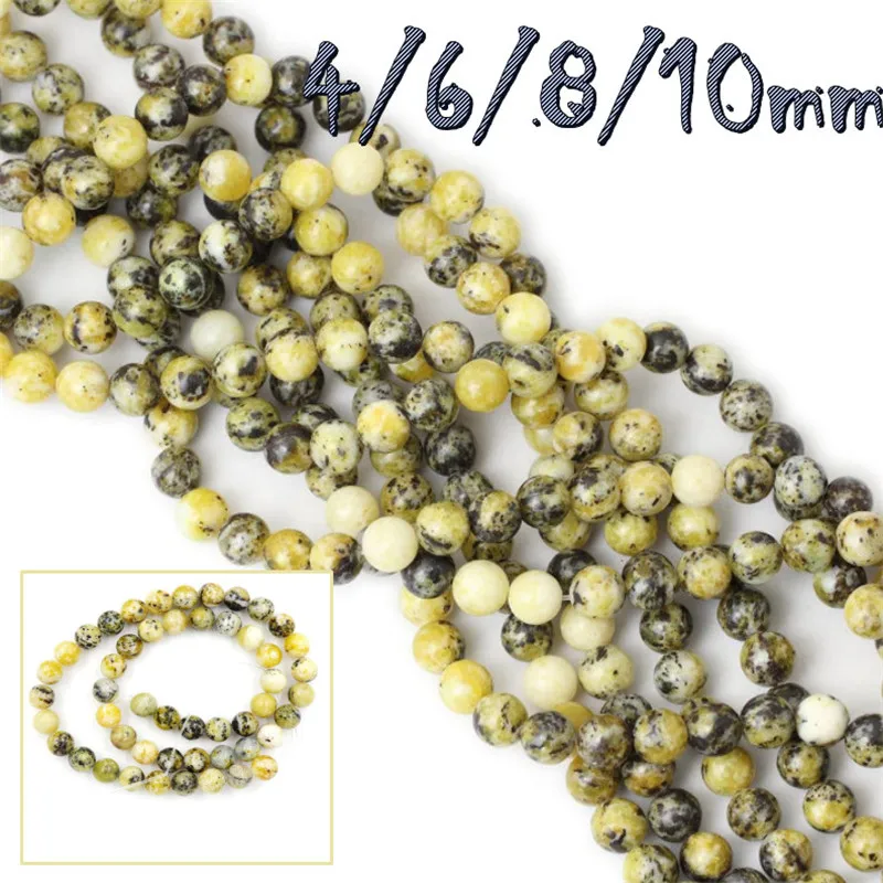 

Natural Loose Beads Yellow Turquoise Spacer Bead for Jewelry Making