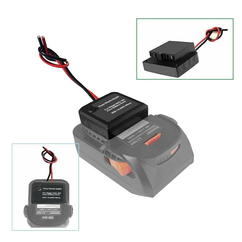 Сменный адаптер для аккумулятора Ridgid AEG 18 в Li-Ion