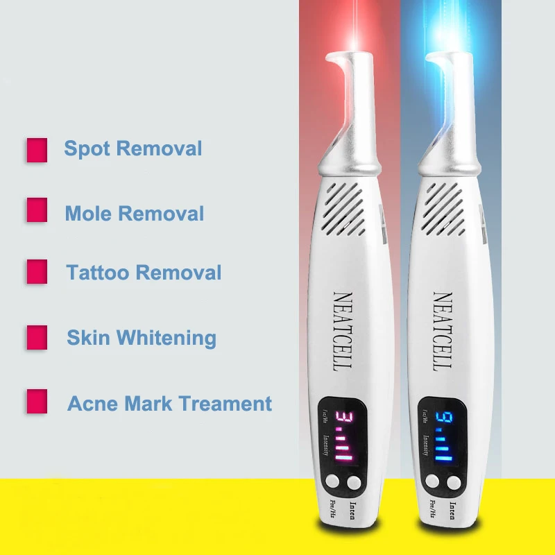 

Laser Picosecond Pen Skin Mole Dark Spot Remover Facial Pigment Freckle Removal Machine Remove Tattoo Acne Spa Skin Care Beauty