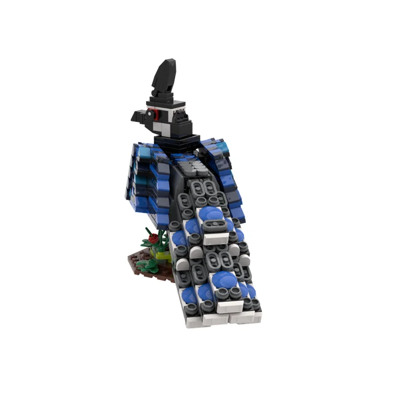 Фото 522 детали MOC Creator: Модифицированная модель павлина-фазана Палаван, строительные блоки, архитектурные конструкторы, праздничные подарки, игрушки, развивающие кубики №2