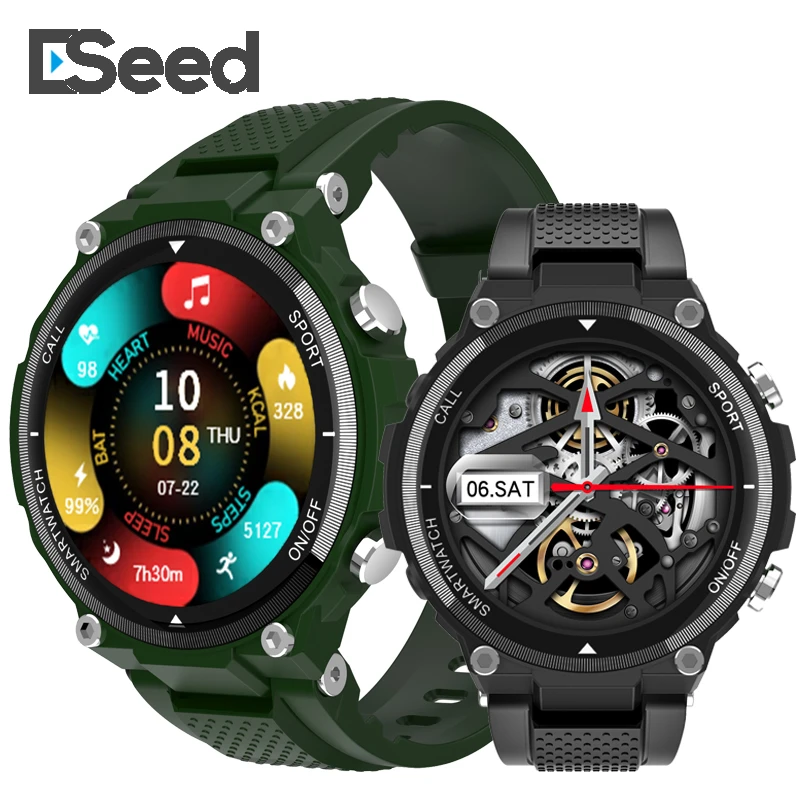 

Смарт-часы ESEED Q70 Pro, 1,28 дюйма, голосовой помощник, управление здоровьем, глобальная погода, уличные спортивные Смарт-часы