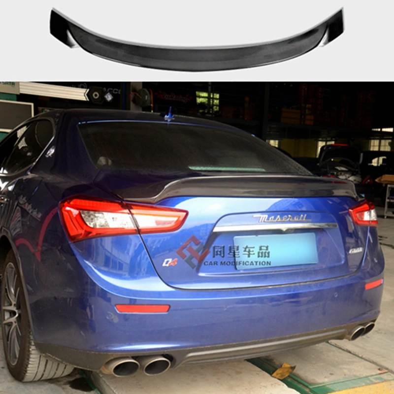 

Spoiler Wing Car Rear Tuning Racing Bootlid For Maserati Ghibli 3.0T S Q4 2014 2015 2016