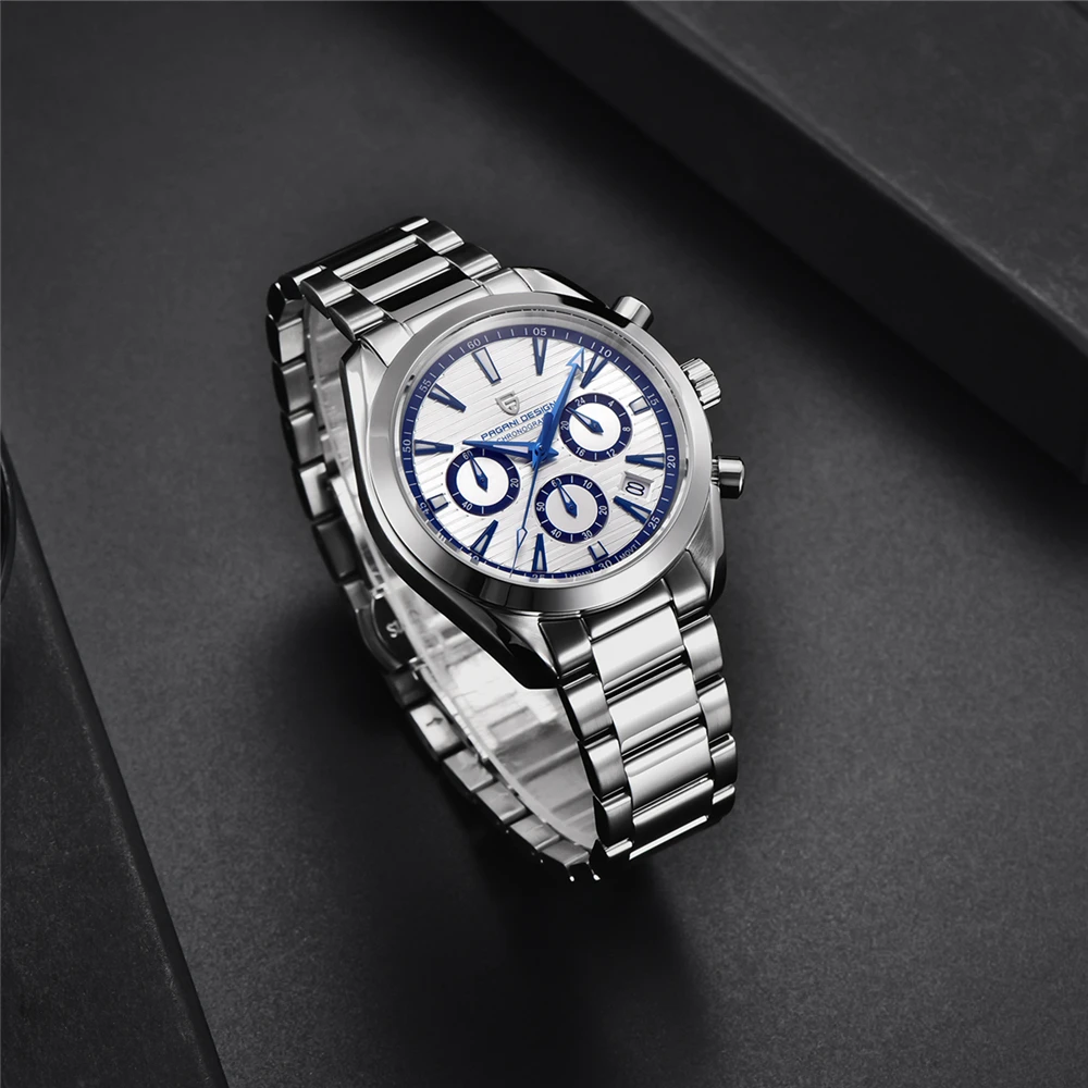 Часы наручные PAGANI Design Мужские кварцевые автоматические Роскошные деловые