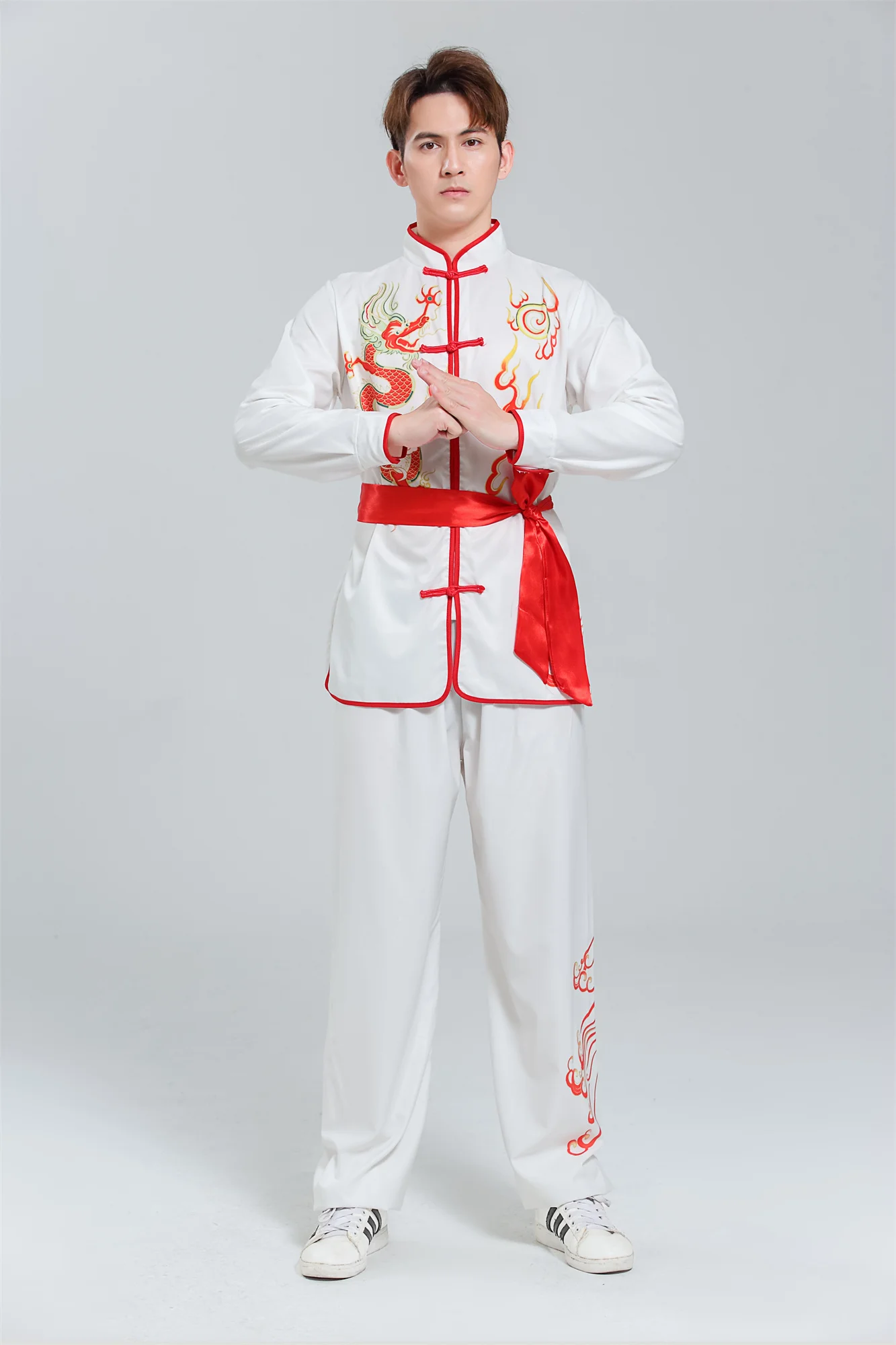 Традиционная китайская одежда унисекс униформа для кунг-фу ушу шаолинь боевые