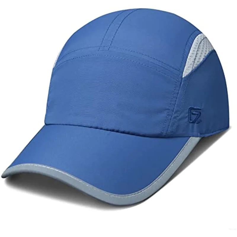 【GADIEMKENSD】Unstructured Hats Reflective Brim UPF 50+ Outdoor Caps for Women tennis Cap