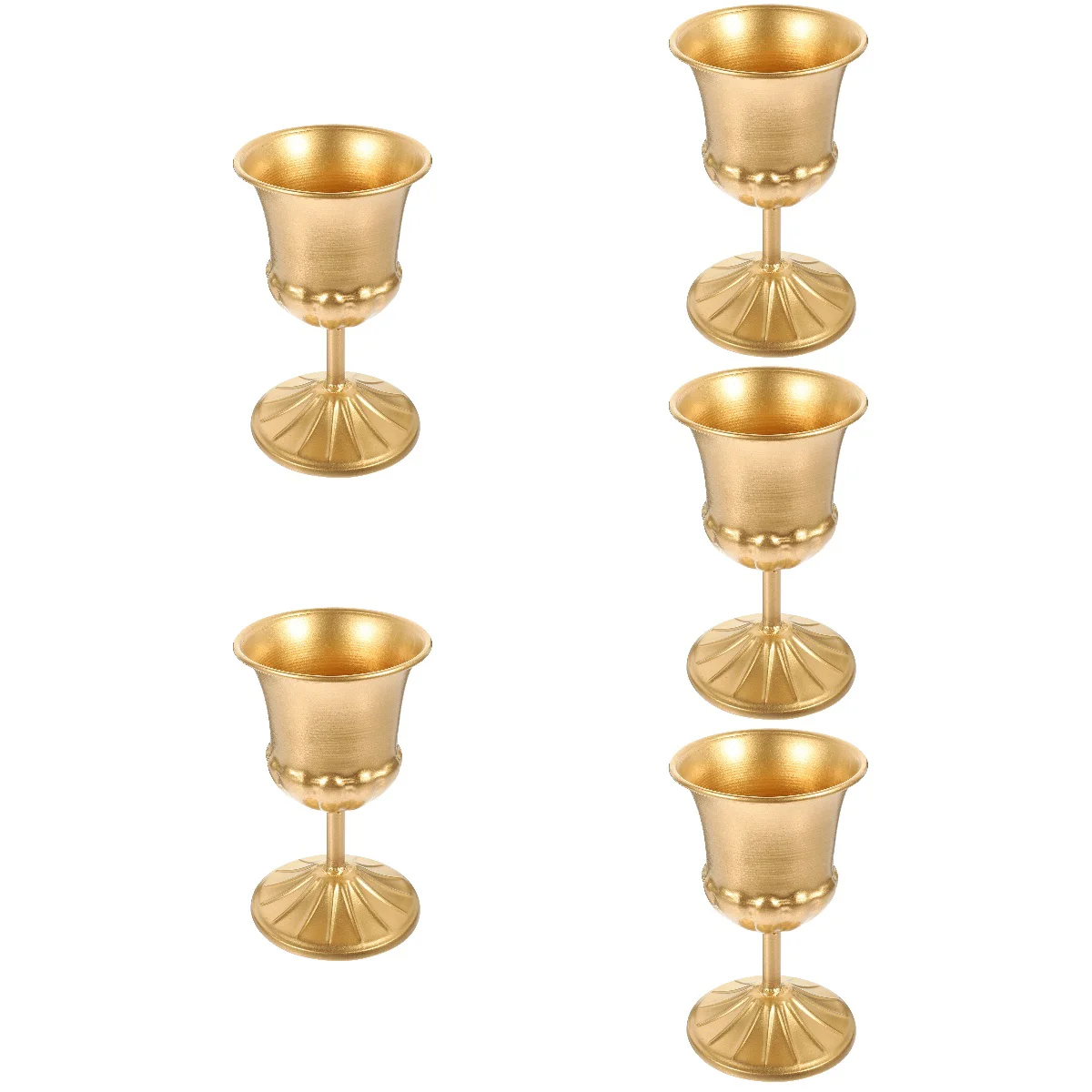 

5pcs Banquet Decorative Vase Flower Pot Home Vase Office Hotel Vase Decoration