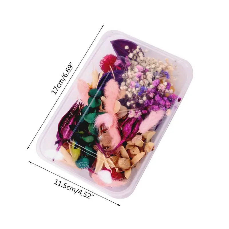 

Crystal Epoxy Filler Dry Flower Decor Pressed Leaf Daisy Flower Herbs Kit Resin Beauty Art Decals Epoxy Mold Fillings