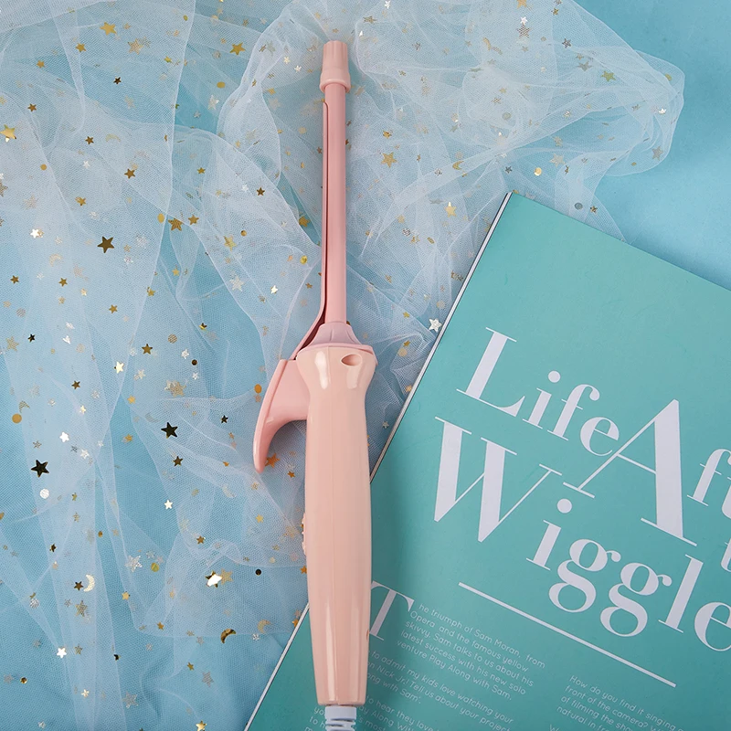 Щипцы для завивки волос с керамическим покрытием 9 мм 20 Вт