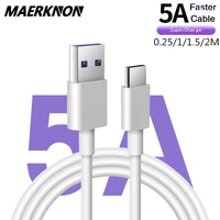 5a usb c cable 40w fast charging for samsungs20 xiaomi12 huawei mobile phone type c cables wire micro usb data transmission cord