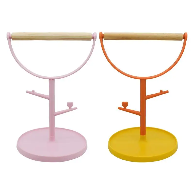 

Bird Standing Perch Bird Play Stand Training Parrot Playstand Portable Bird Cage Toys For Parakeets Cockatiel Bird Accessories