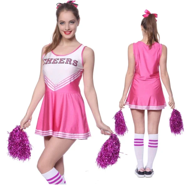 Размер XS-XL костюм болельщика женский школьный спортивный для девочек футбольный