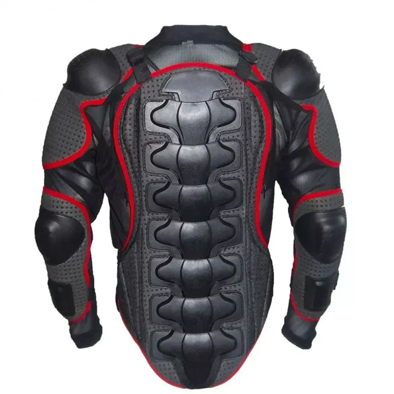 Jacket Racing Armor Protector ATV PVC Motocross Body Protection Jacket Clothing Protective Gear Mask Armor Outdoor