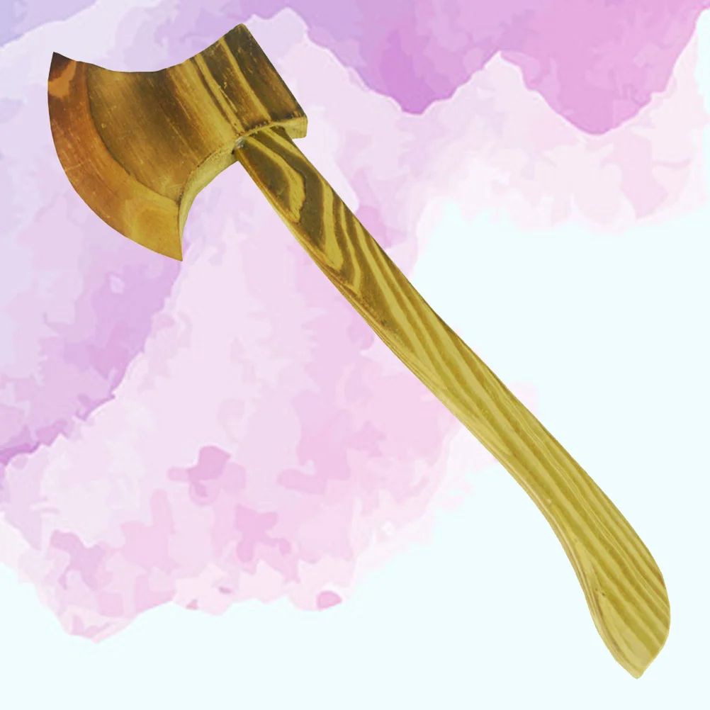 

2PCS Wood Props Halloween Performance Supplies Costume Accessories Kids Wood Toys