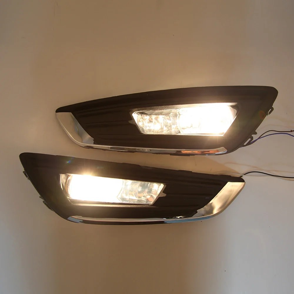 Автомобильный передний бампер противотумансветильник фара в сборе абажур H11