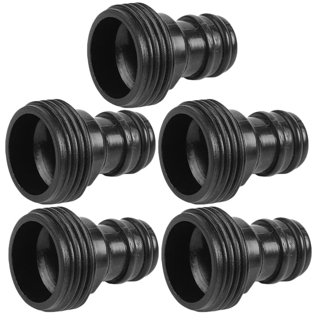 

5 Pcs Hose Quick Connect Portable Fittings Plastic Water Pipe Connectors Washing Machine