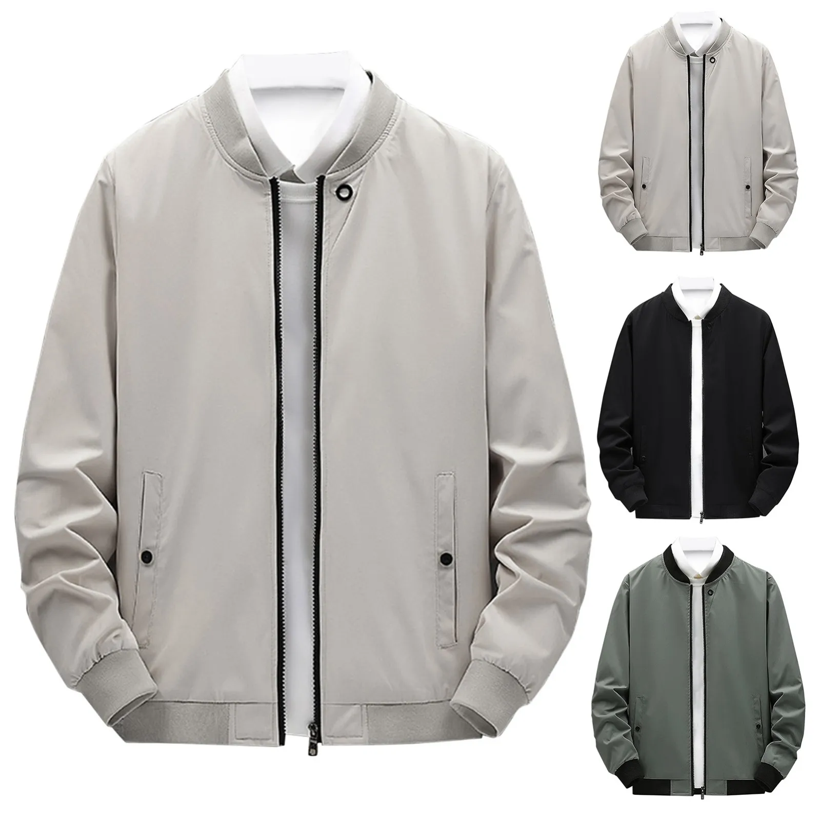 Мужская повседневная шерстяная куртка на подкладке дождевики для мужчин рабочая