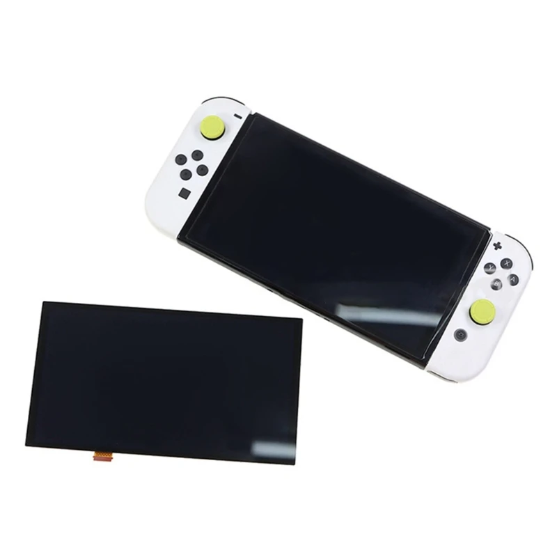 448F LCD Internal Screen Display Glass Assembly for NS OLED Console Video Game System images - 6