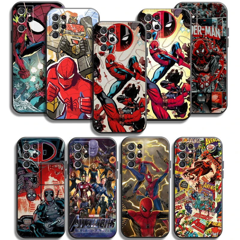 

Marvel Avengers Phone Cases For Samsung Galaxy S22 Plus S20 S20 FE S20 Lite S20 Ultra S21 S21 FE S21 Plus Ultra Cases