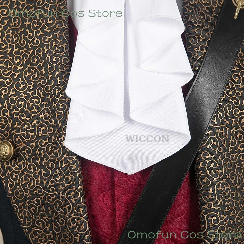 Костюм игр Lies Of P cos Fantasia Мужская Маскировка мужская униформа для взрослых куртка