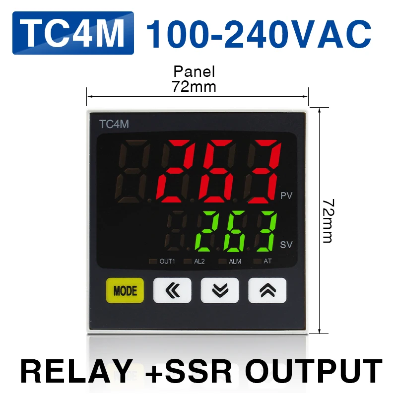 

Цифровой термостат SSR 110/220В