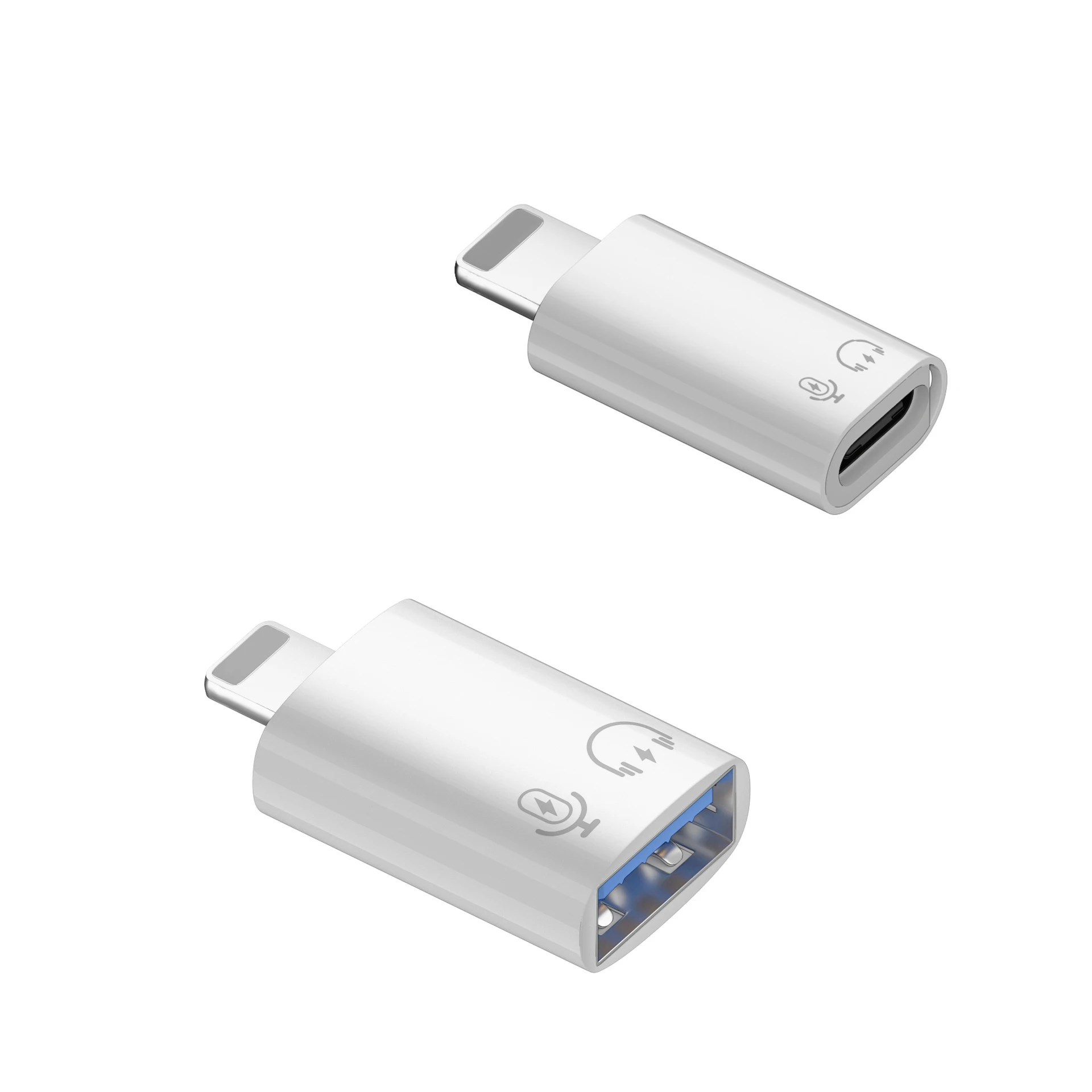 Адаптер USB OTG для IOS13 lightнавесы от 8pin до USB 13/12 Type-C конвертер совместимый с Iphone14/Ipad кардридер наушники