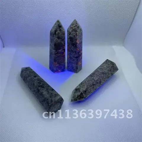 Природные кристаллы кварца Yooperlite башня точка освещения комната дом офис