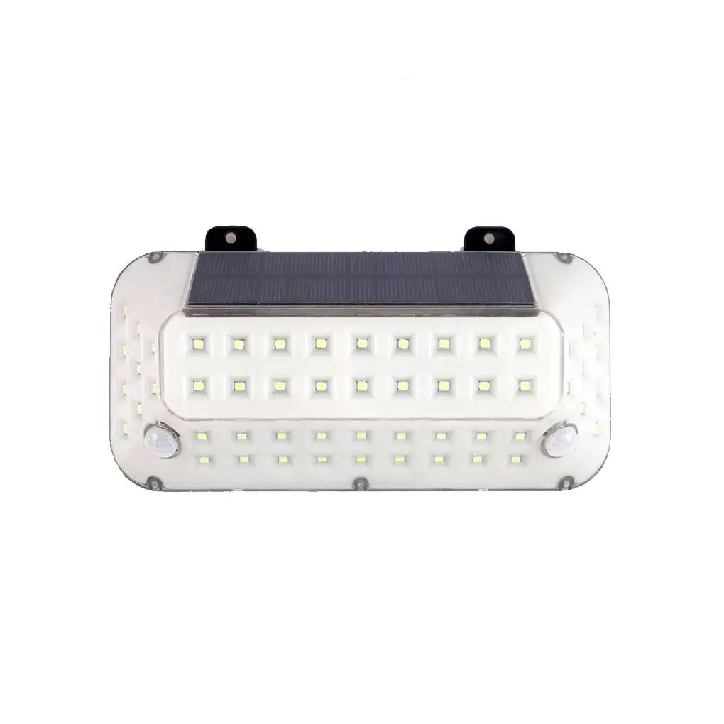 

Solar Powered Wall Light Light-operated Rechargeable Outside Movement Detection 6000K Adjustable Garden Yard Lamp