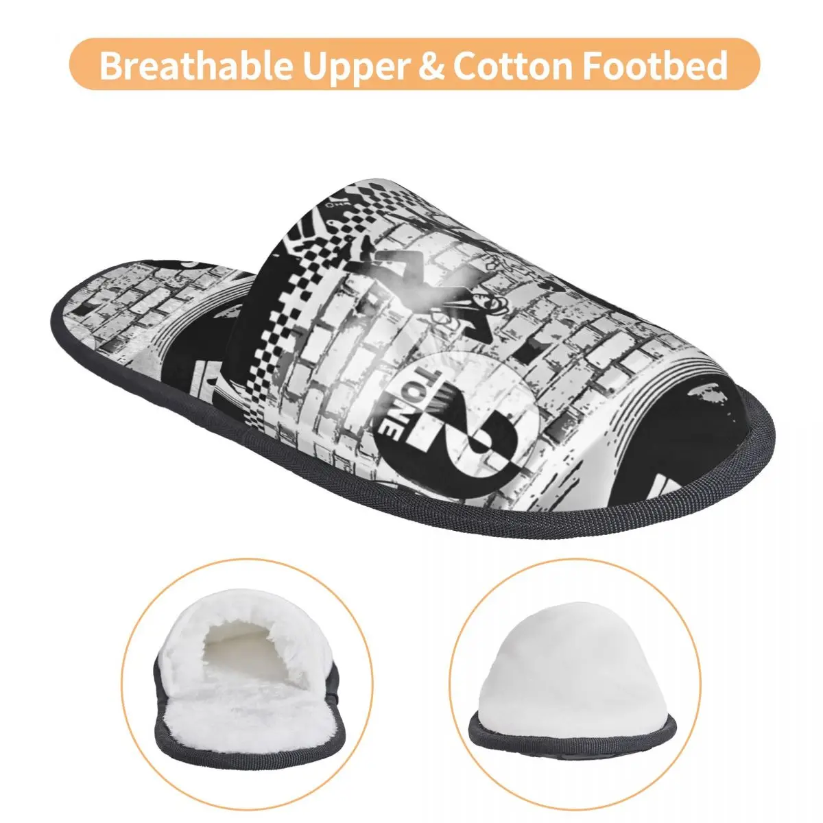 Мягкие противоскользящие тапки с пенным наполнителем эффектом памяти