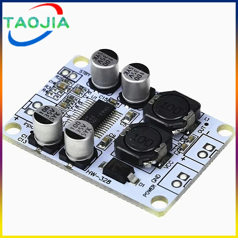 

10Pcs TPA3110 PBTL Mono Amplifier Board 30W DC 8-26V Digital Power Audio AMP Sound Board for Speakers Amplificador