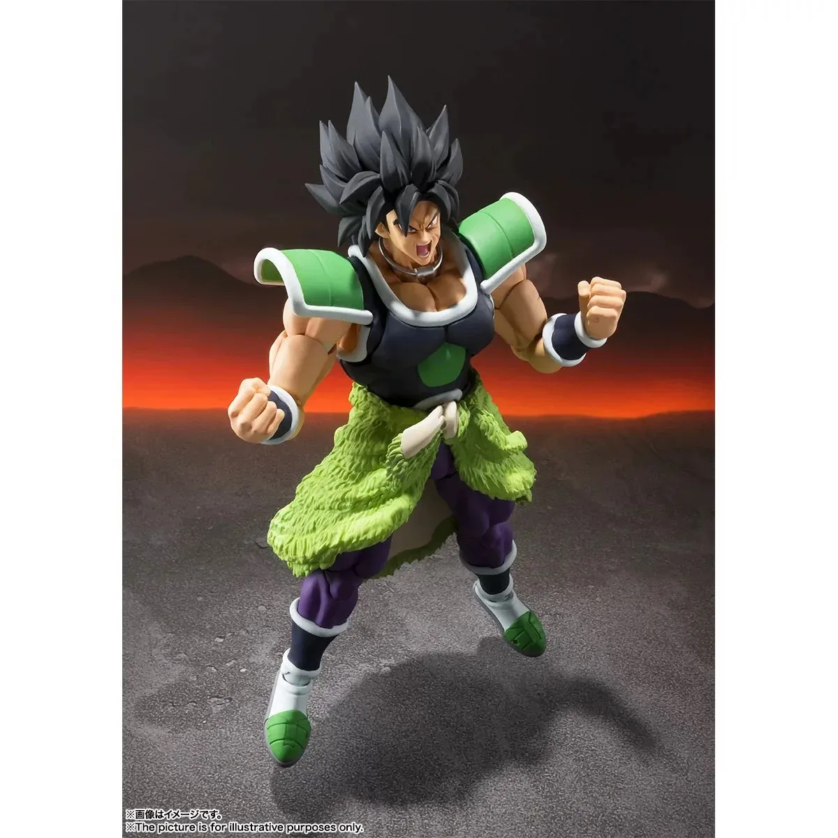 Фото Переизданные фигурки Bandai S.H.Figuarts BROLY -SUPER- из аниме 