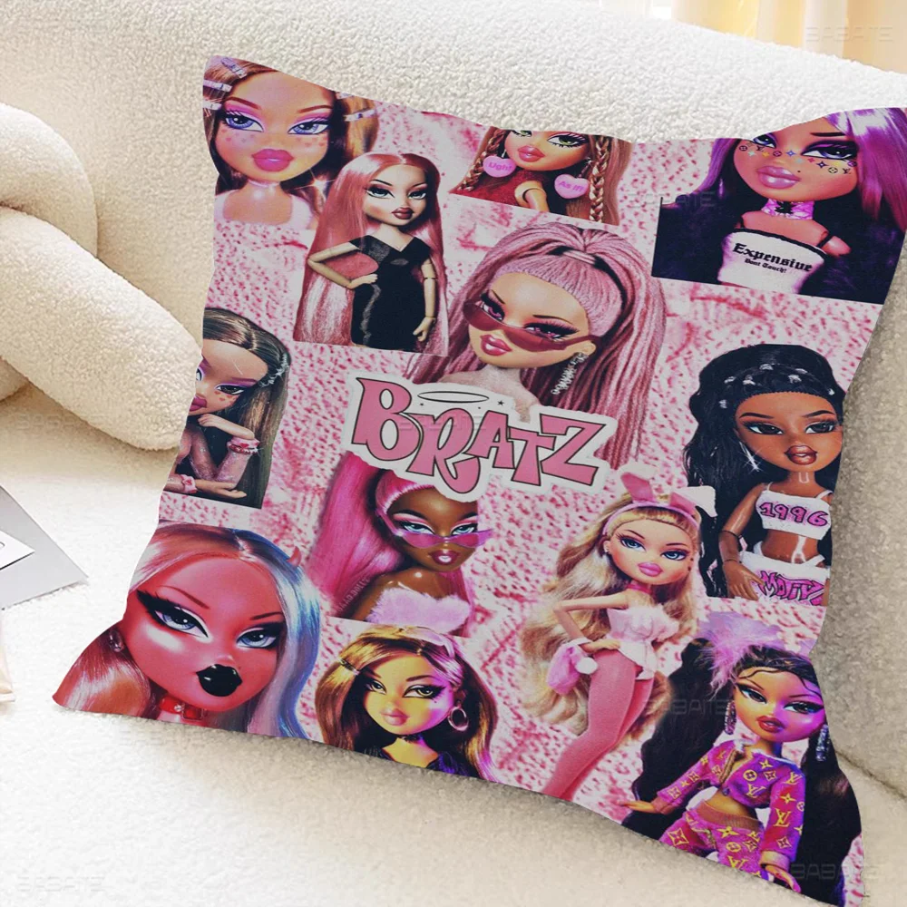Прекрасная подушка D-Doll-Bratzes аниме-подушка диван-кровать чехол для подушки 45x45 см