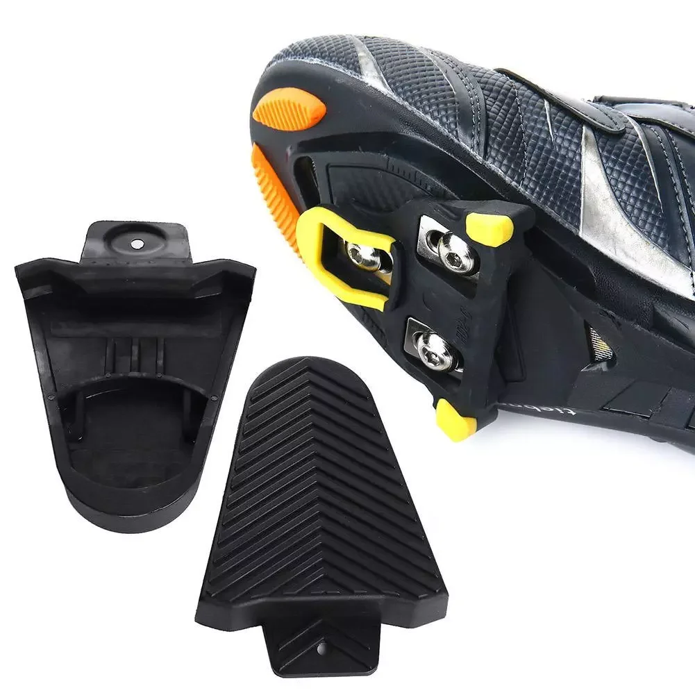 

1Pair Shoes Pedal Rubber Quick Release Bike Cleats Cycling Pedal Cleat Cover For Shimano SPD-SL Bike Pedal Cleats Out Cycling