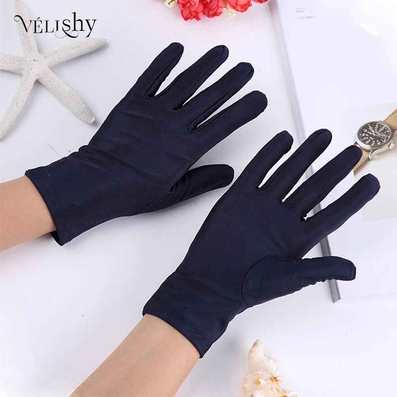 Перчатки из тонкого полиэстера весенние велосипедные перчатки для вождения