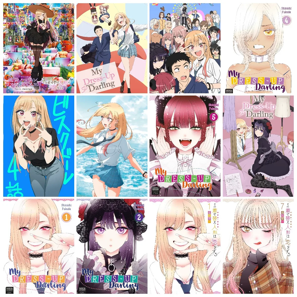 Мой наряд, дорогой, Китагава Марин, плакат, аниме, сексуальная девушка, amcick Resimleri, декоративная картина на холсте, настенное искусство, кавайный Декор для комнаты