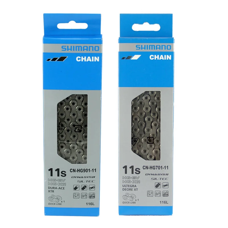 Велосипедная цепь Shimano HG53/54/95/601/701/901 M7100 12 В для горного велосипеда/фотовелосипеда