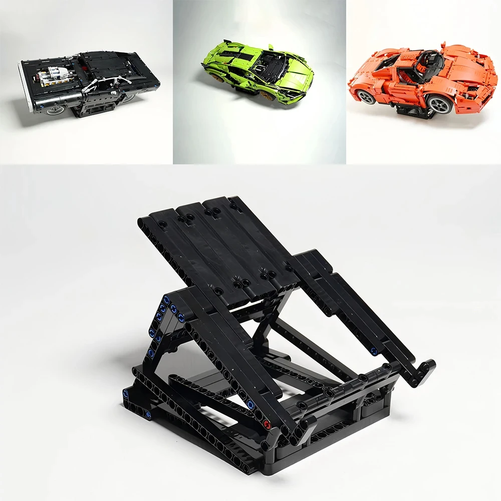 176 шт. модели MOC1:8 и масштаб 1:10 индивидуальный стенд 42096 42056 42115 42161 42154 42083 42143 42138