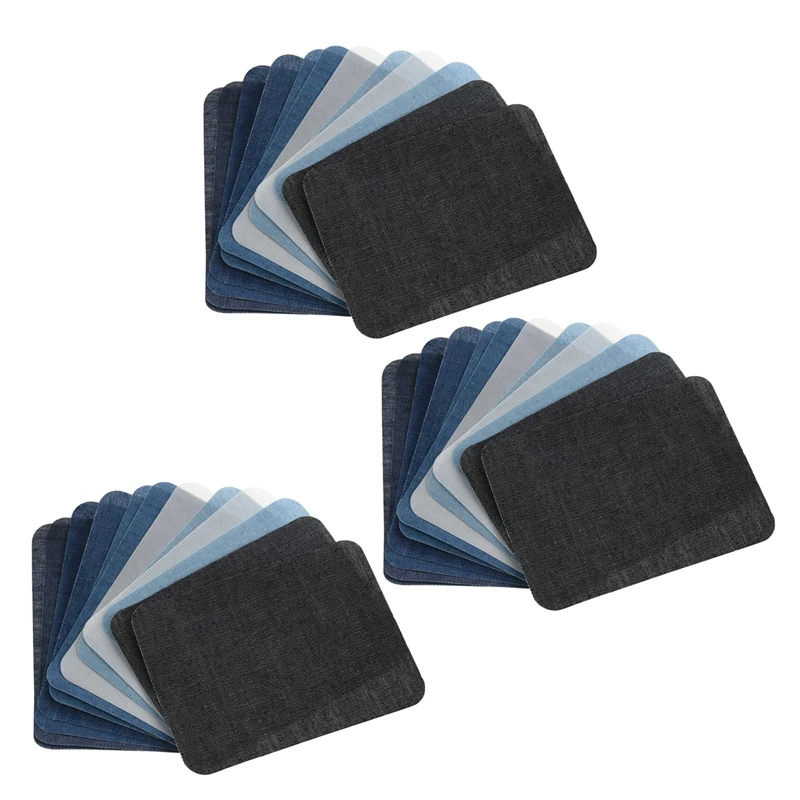 

30Pcs Thermal Sticky Iron On Mending Patches Jeans Bag Hat Repair Decor Design